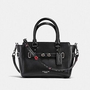 COACH MINI BLAKE FLORAL CROSSBODY BAG!